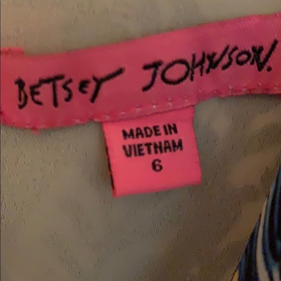 Betsey Johnson Floral folk a-line dress - Picture 8 of 8